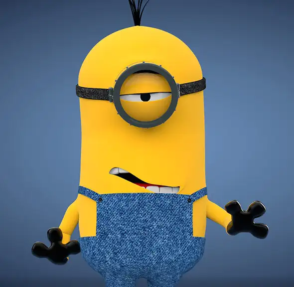 马仔3D模型 minion