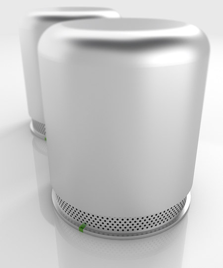 苹果时尚音箱3D模型：Apple Speakers - C4D之家 - apple-speaker4.jpg