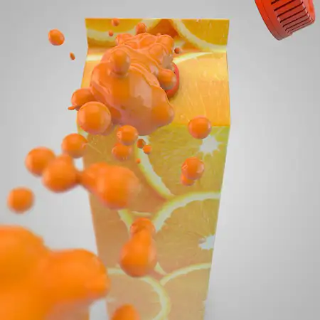 橙汁3D模型：Orange juice - C4D之家 - package3.jpg
