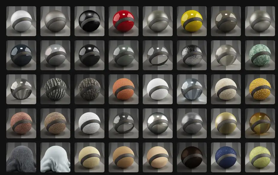 C4D VR贴图库下载 - VRay Texture Pack for Cinema 4D - C4D之家 - Snip20130815_9.png