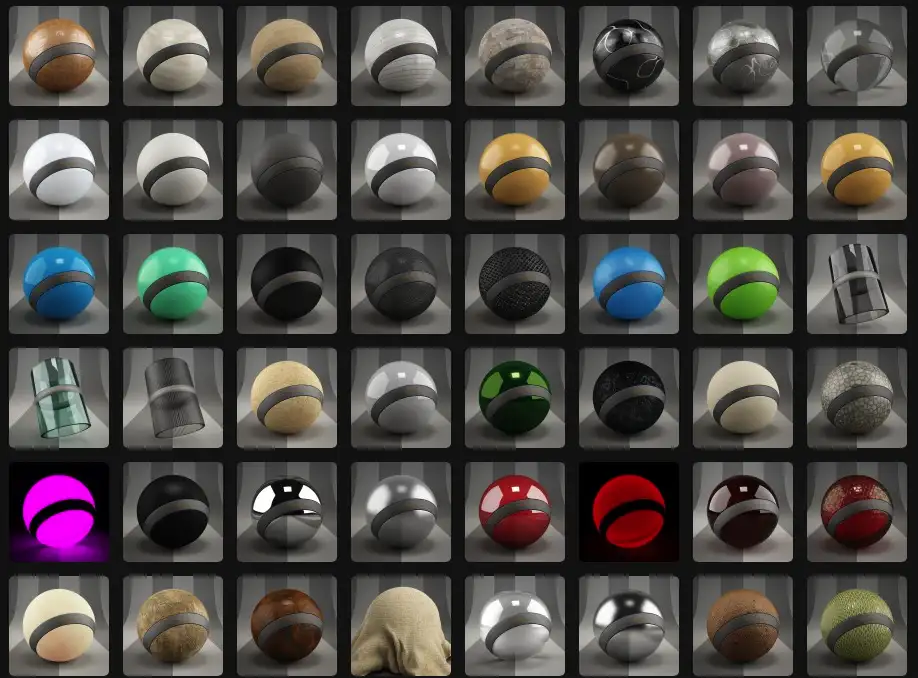 C4D VR贴图库下载 - VRay Texture Pack for Cinema 4D - C4D之家 - Snip20130815_11.png