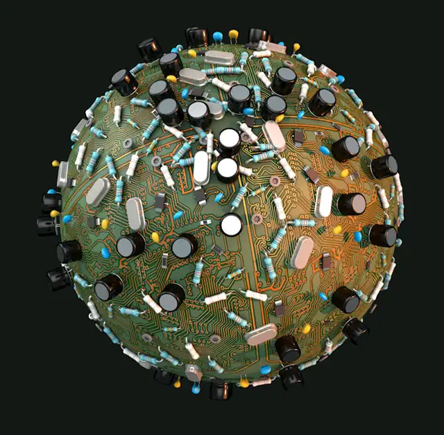 电子芯片主板3D模型 Chip board - C4D之家 - Free-C4D-Model-Circuit-Board-Generator-Pack2.jpg