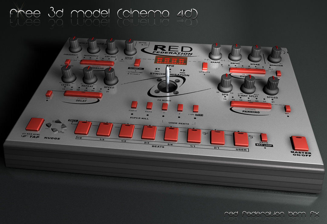 调试台设备3D模型：Red Federation BPM-FX - C4D之家 - free_c4d_model___red_federation_bpm_fx_by_tr4c3r_c0l0gn3-d4uugb1.jpg