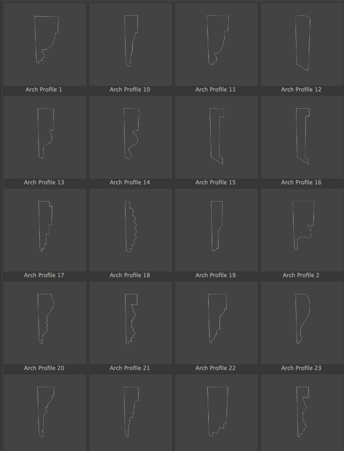 lib4d预设：角线剖面预设（182个角线预置文件） - C4D之家 - Snip20130821_1.png