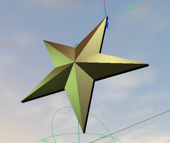 党建、部队常用3D素材：党徽、党旗、五角星、八一军徽、军旗、五星红旗