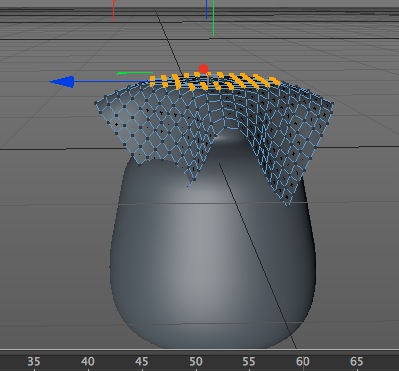 关于C4D布料的问题！