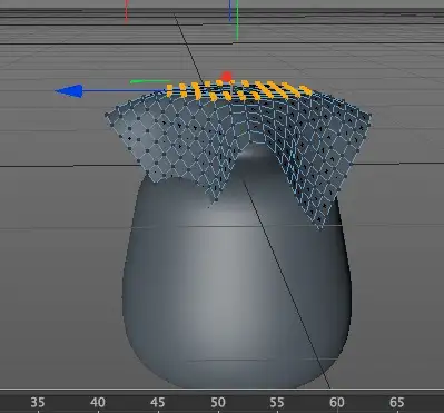 关于C4D布料的问题！