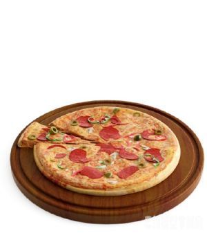 批萨3D模型 Pizza