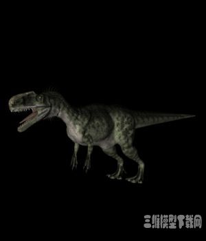 恐龙3D模型：单脊龙(Monolophosaurus) - C4D之家 - 20121009095543776.jpg