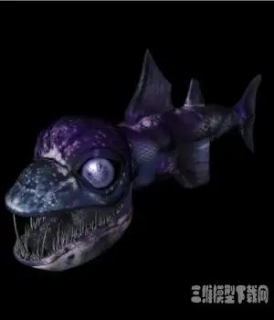 远古鱼三维模型 3D models of ancient fish