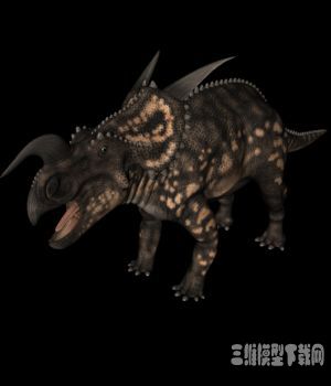 恐龙3D模型：爱氏角龙（einiosaurus） - C4D之家 - 20121009091705237.jpg
