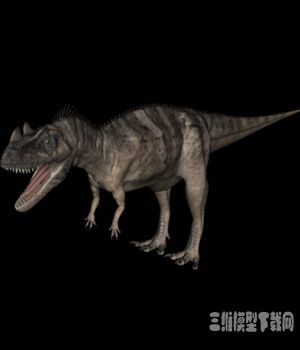 恐龙3D模型：角鼻龙（Ceratosauria） - C4D之家 - 20121008115443321.jpg