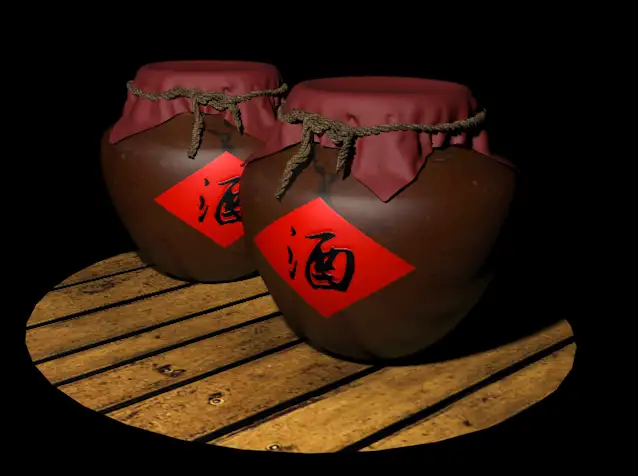 酒坛3D模型 Jars 3D models