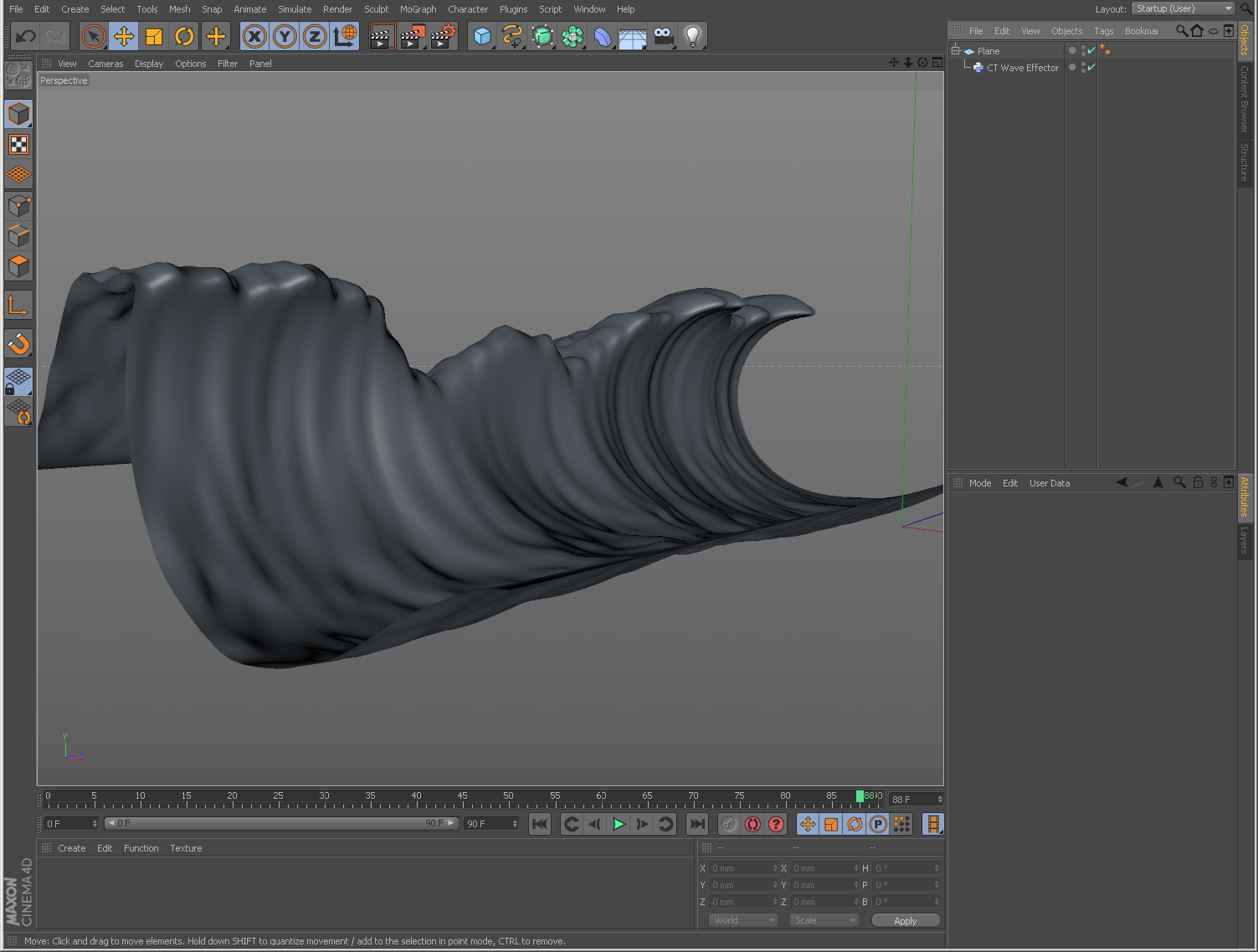 C4D海洋波浪插件 Free Ocean Wave Effector C4D Plugin - C4D之家 - screenshot.png
