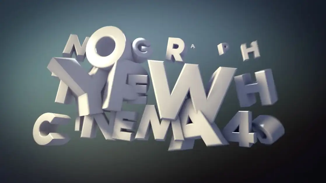 [灰猩猩C4D教程]GSG Add Real 3D Type To After Effects Using Cineware And Mograph