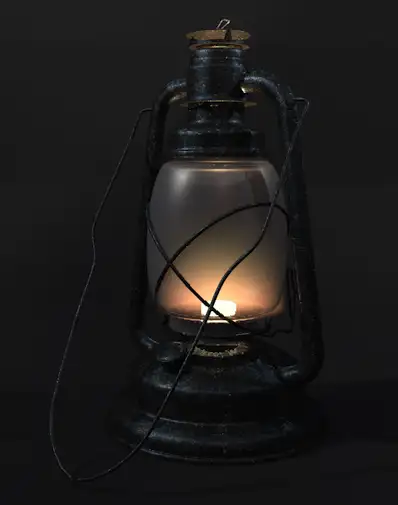 煤油灯3D模型001 - C4D之家 - Snip20130916_2.png