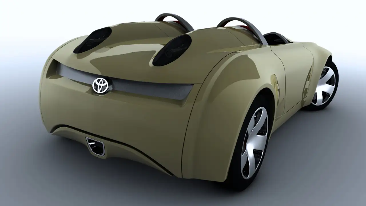 丰田Toyota概念汽车3D模型 - C4D之家 - Toyata css Back right.jpg