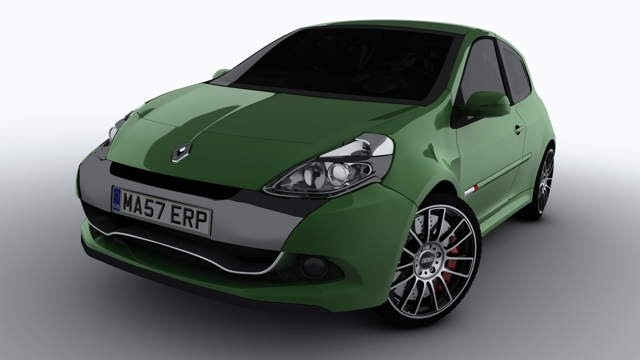 雷诺汽车3D模型 renault car models - C4D之家 - Clio Front Right.jpg