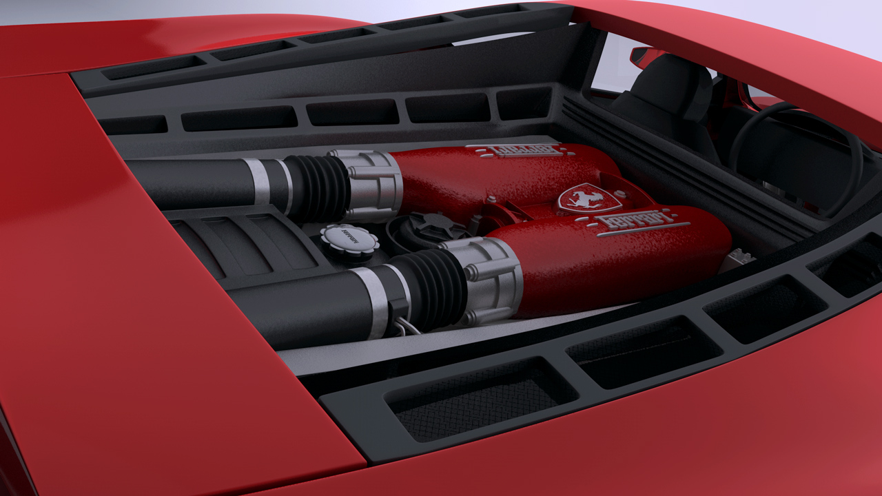 法拉利汽车3D模型 Ferrari F430 car models - C4D之家 - F430 engine.jpg