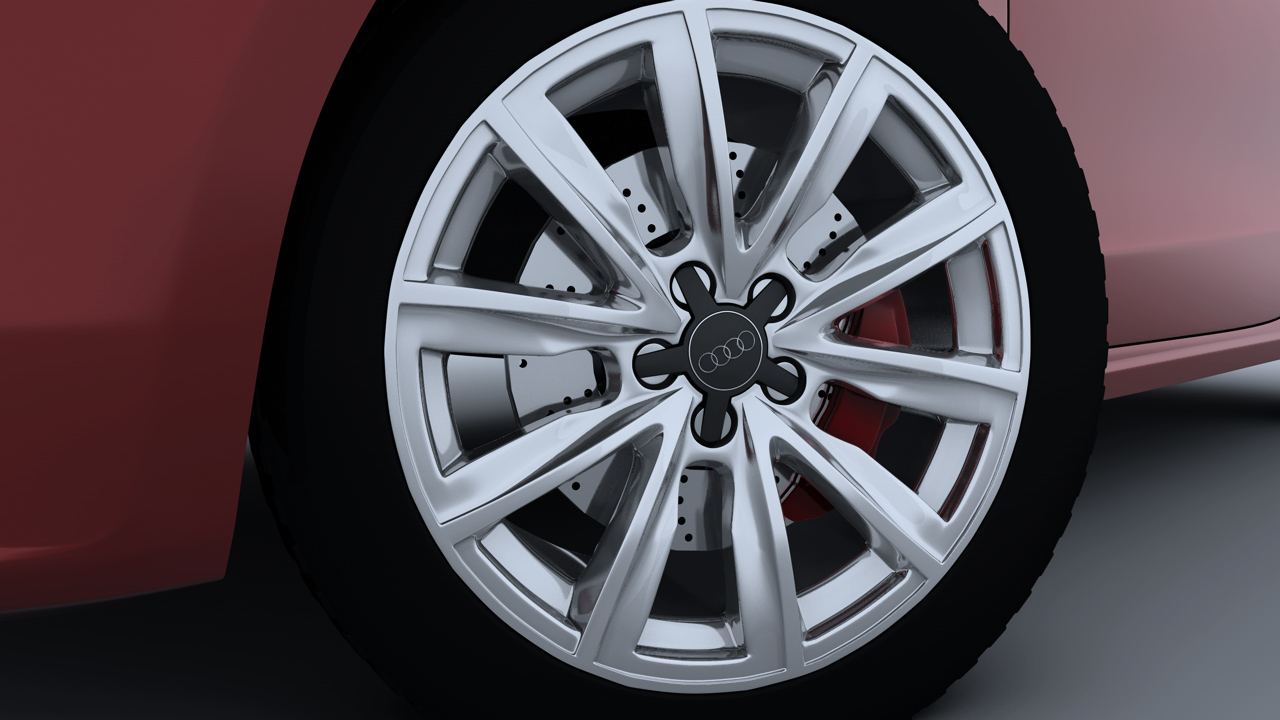 [C4D汽车模型]奥迪A1 3D模型 audi A1 car 3d models - C4D之家 - A1 Wheel.jpg