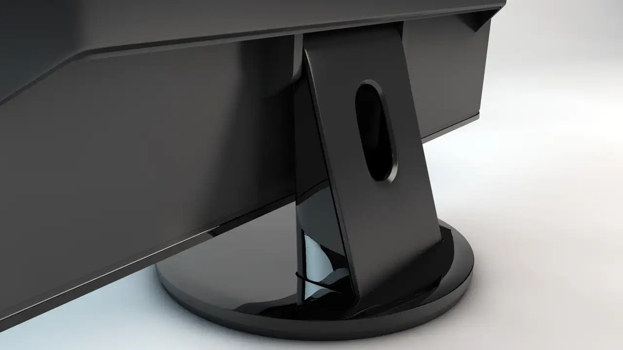 华硕电脑显示器3D模型 Monitor - C4D之家 - Base.jpg