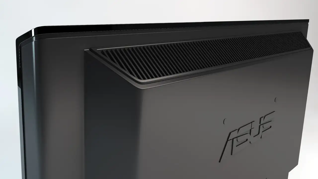 华硕电脑显示器3D模型 Monitor - C4D之家 - Screen Top.jpg