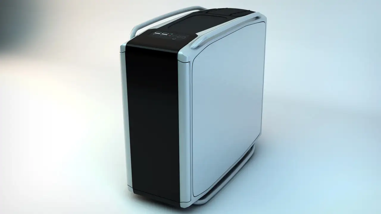 电脑主机3D模型 Mainframe computer 3d models - C4D之家 - Computer Front.jpg