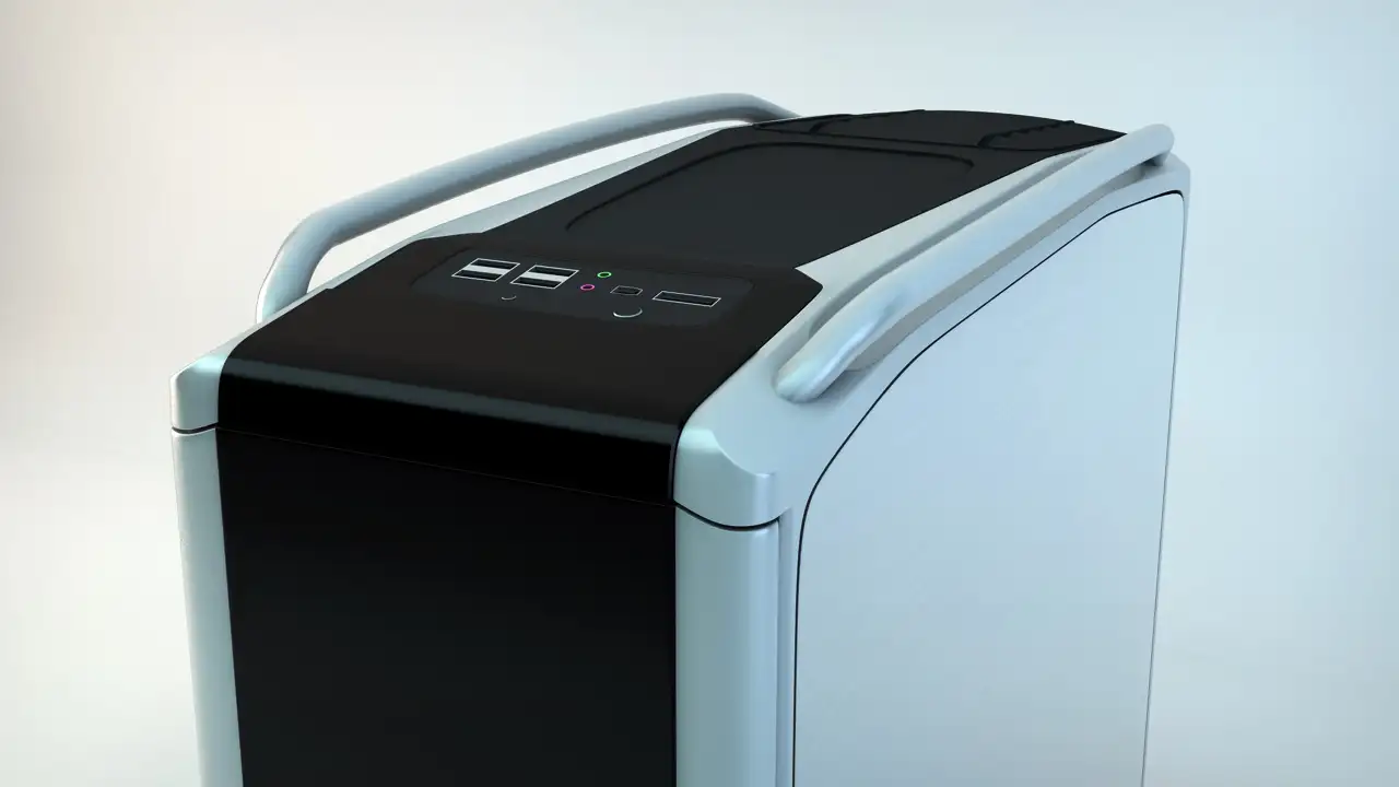 电脑主机3D模型 Mainframe computer 3d models - C4D之家 - Computer Top Front.jpg