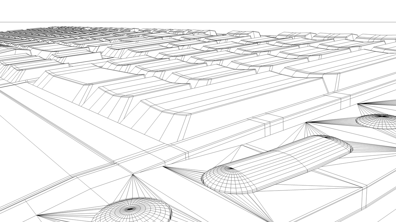 罗技键盘3D模型 Keyboard 3d models - C4D之家 - Keyboard Close wire.jpg