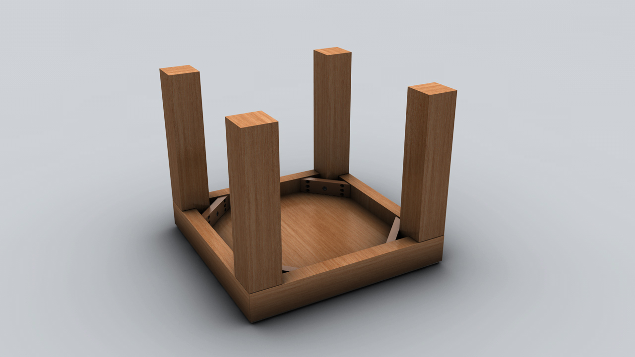 实木方凳3D模型 Table 3D models - C4D之家 - Table bottom.jpg