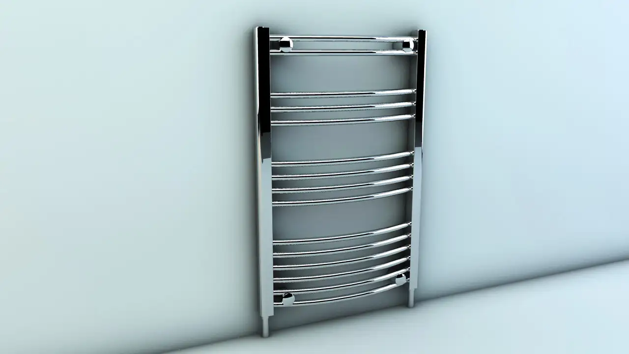 散热器3D模型 Radiator chrome - C4D之家 - Radiator.jpg
