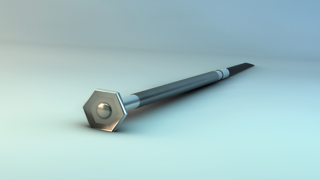 一字改锥3D模型 Screw Driver - C4D之家 - Screw driver Back.jpg