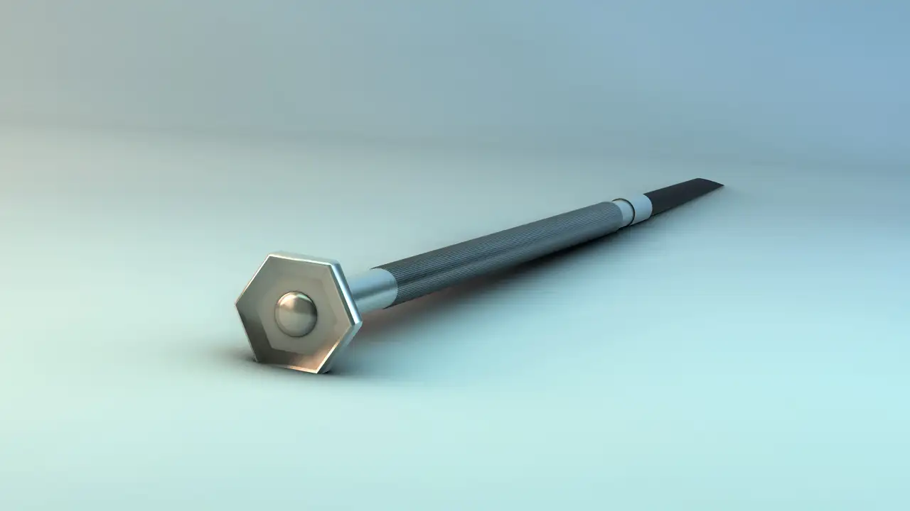 一字改锥3D模型 Screw Driver - C4D之家 - Screw driver Back.jpg