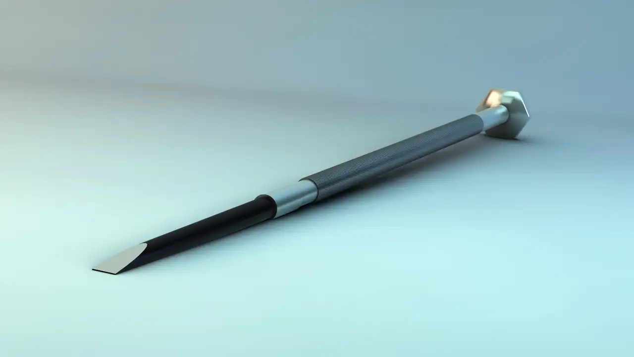 一字改锥3D模型 Screw Driver