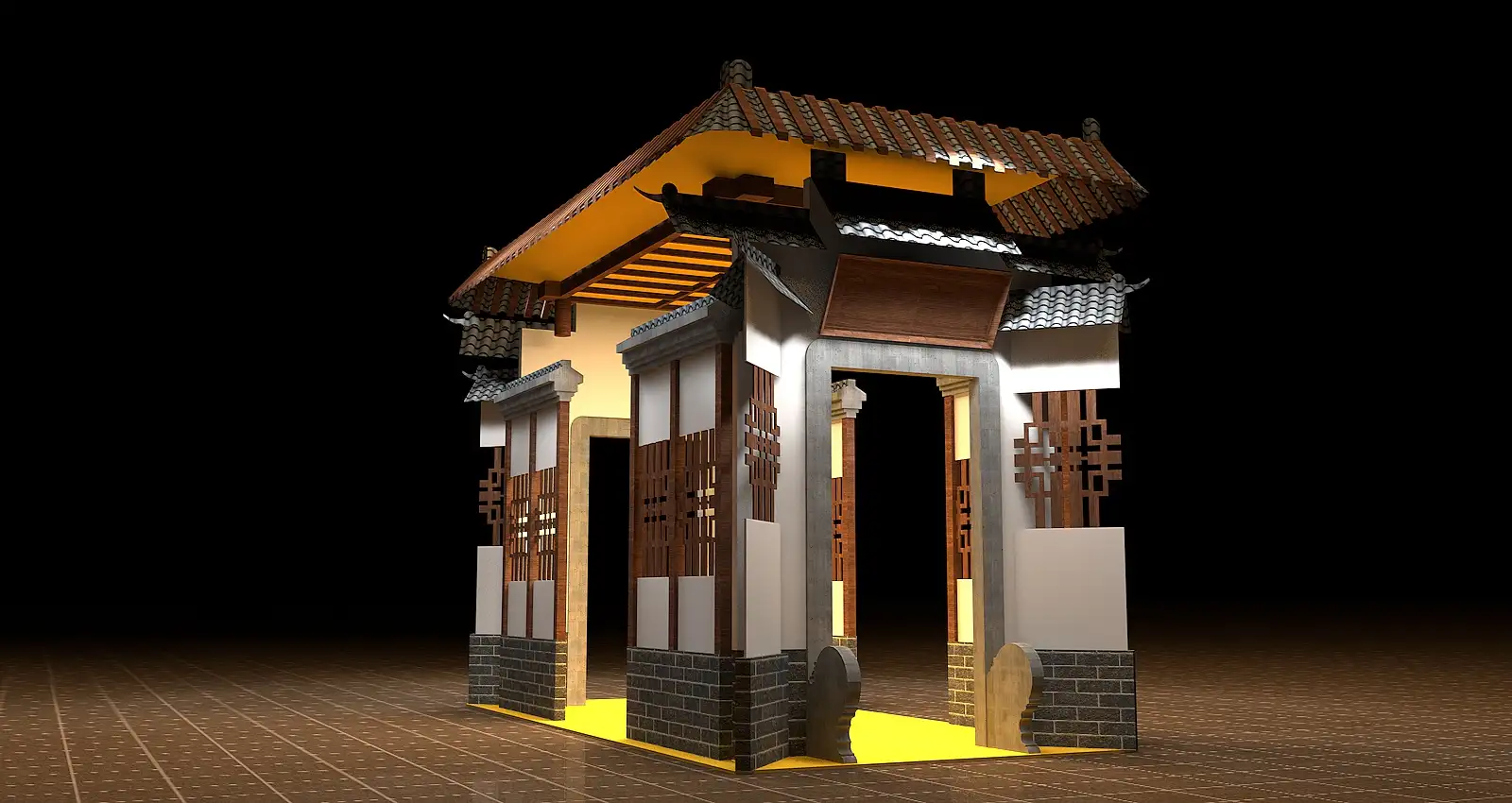 商店内展示空间 - C4D之家 - g1.jpg