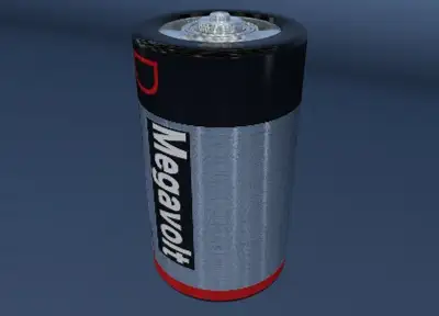干电池（5号电池）3D模型 BATTERY - C4D之家 - pictures.jpeg