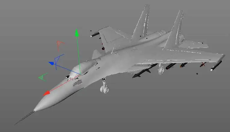 辽宁号舰载机-歼15 3D模型 - C4D之家 - Snip20131005_2.jpg