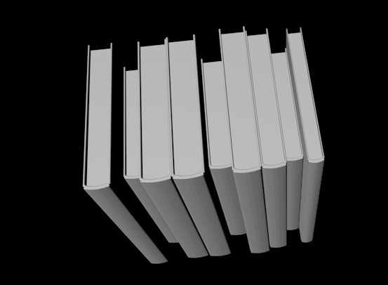 书3D模型06 book 3d models