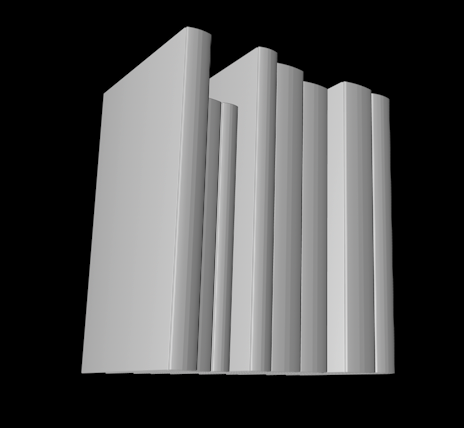 书3D模型09 book 3d models