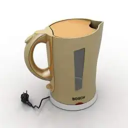 电热水壶3D模型 Teapot N060709 - C4D之家 - Teapot N060709.jpg