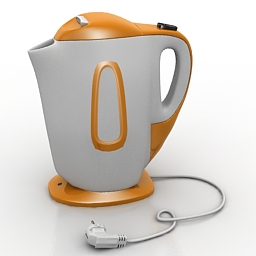 电水壶3D模型 Teapot N241109