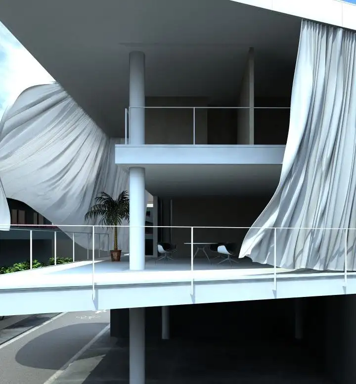 时尚别墅C4D模型 House building - C4D之家 - Archexteriors5_009.jpg