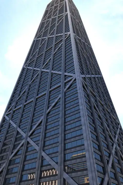 城市高楼大厦C4D模型 Condominium 3D model