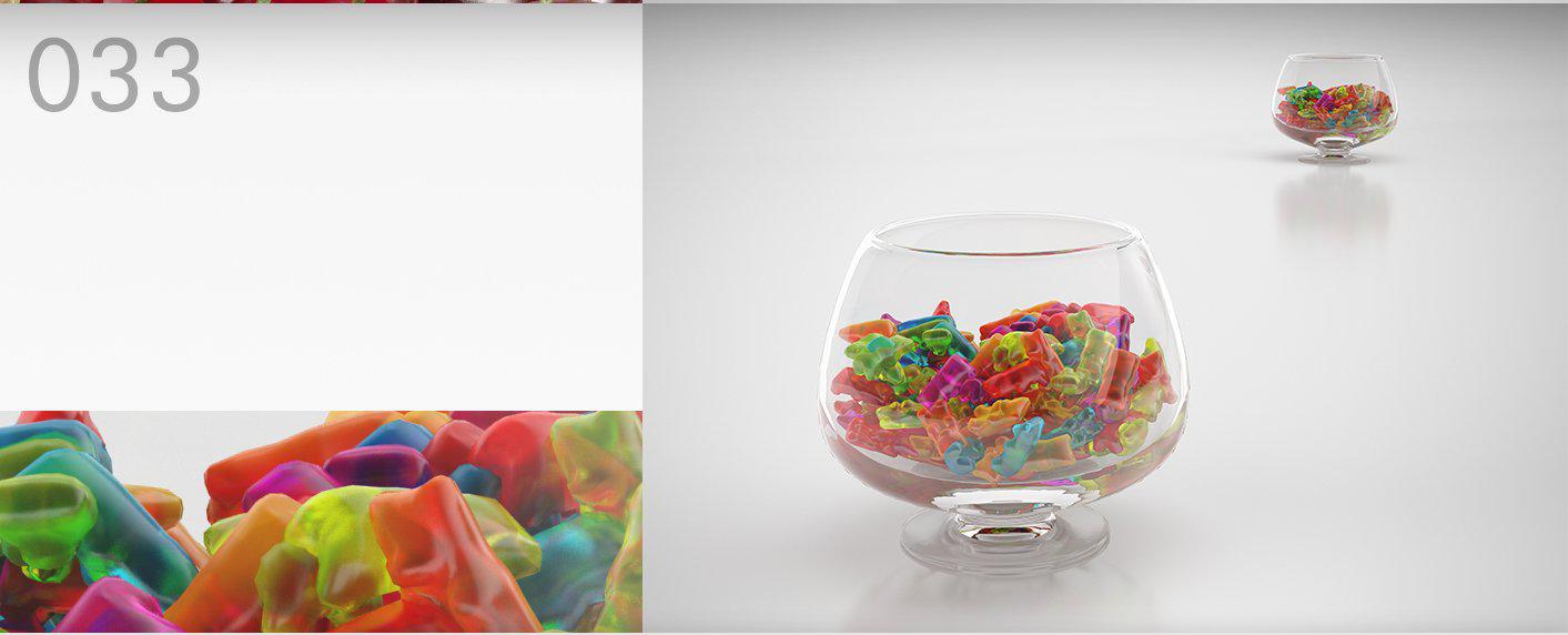 一盘橡胶糖C4D模型 Rubber sugar 3D model - C4D之家 - 033.jpg