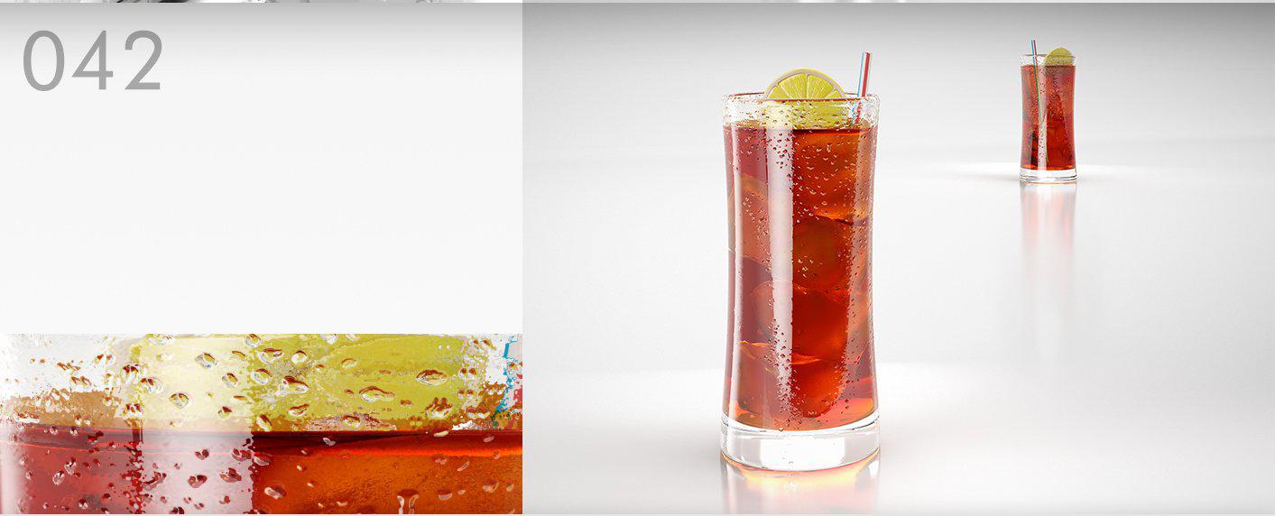 一杯柠檬饮料C4D模型 Lemon drink 3D model - C4D之家 - 042.jpg