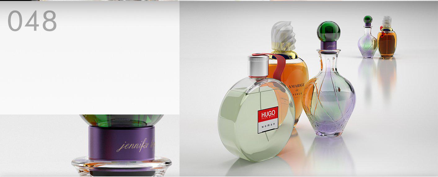 化妆品模型：香水C4D模型 Perfume 3D model - C4D之家 - 048.jpg