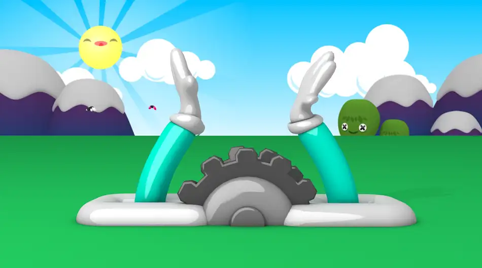 c4d卡通动画工程文件 handclap - C4D之家 - Snip20131029_32.png
