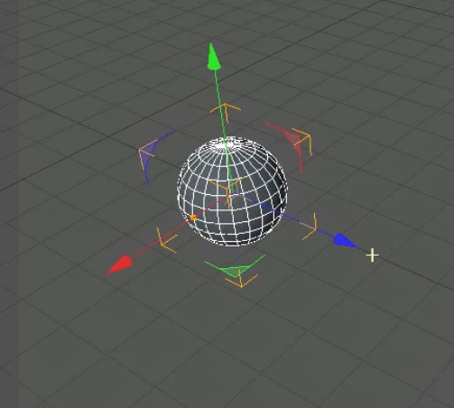 c4D模型怎么不显示 白色 线框呢 如图？