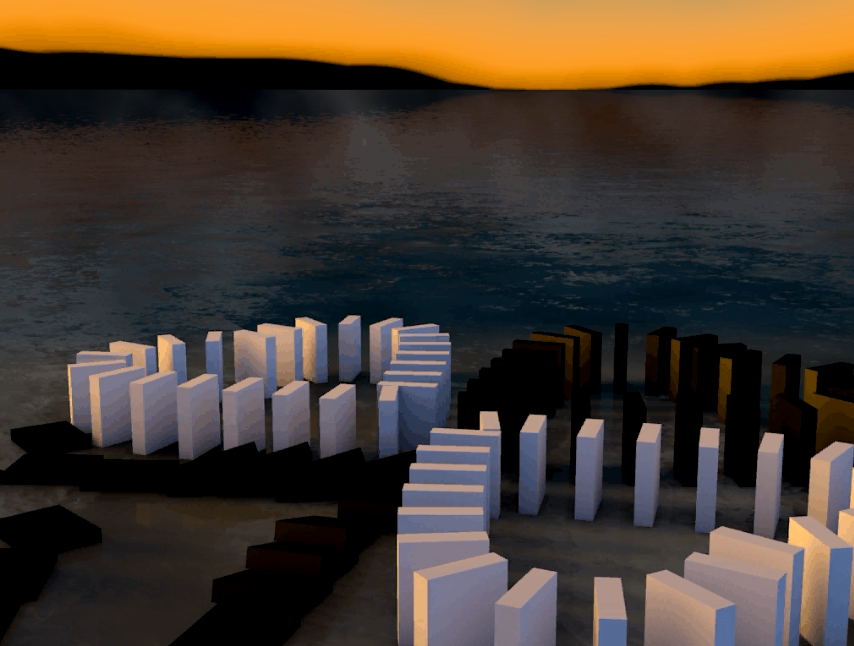 四叶草形状的多米诺骨牌 - C4D之家 - 小Q截图-20131112205837.png