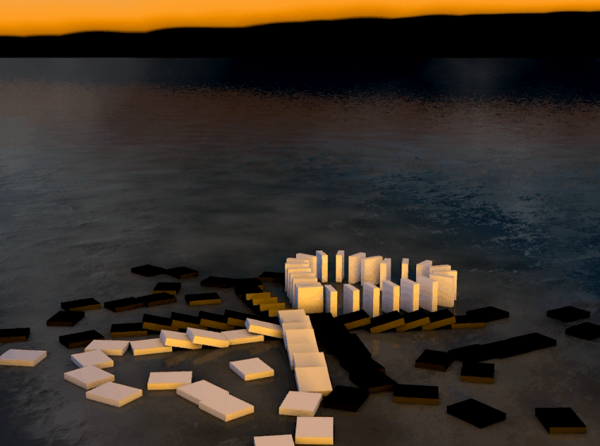 四叶草形状的多米诺骨牌 - C4D之家 - 小Q截图-20131112205910.png